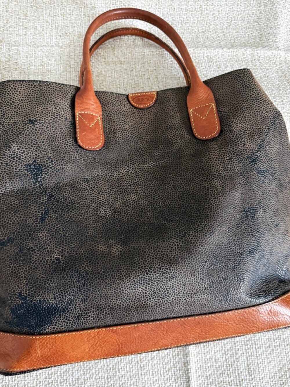 Bric's Tote Bag Brown leather shoulder bag - Picture 9 of 13